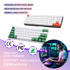 Hot Sale 61keys Dual Mode Custom Mechanical Gaming Keyboard