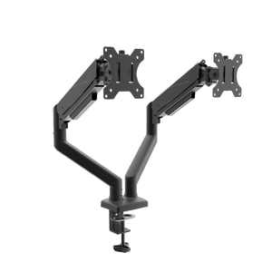 New Monitor Arm Dual 10-30 Inches Metal Computer Screen Holder Double Monitor Stand Arm With Gas Spring Counterbalance 90 Tilt