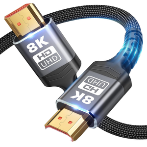 8K 48Gbps In-Wall Rated HDMI Cable Package