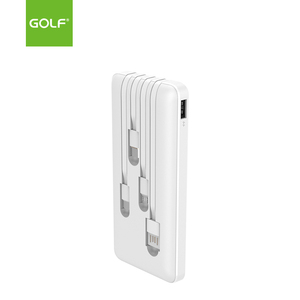 Portable 10000mAh Electronic Power Bank Smart Lithium Battery Micro USB Input Interface 10W