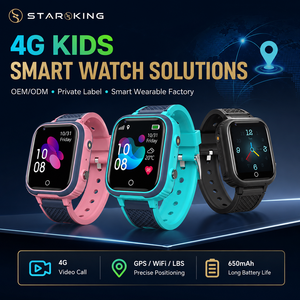 4G Kids Smart Watch Square IPS Display